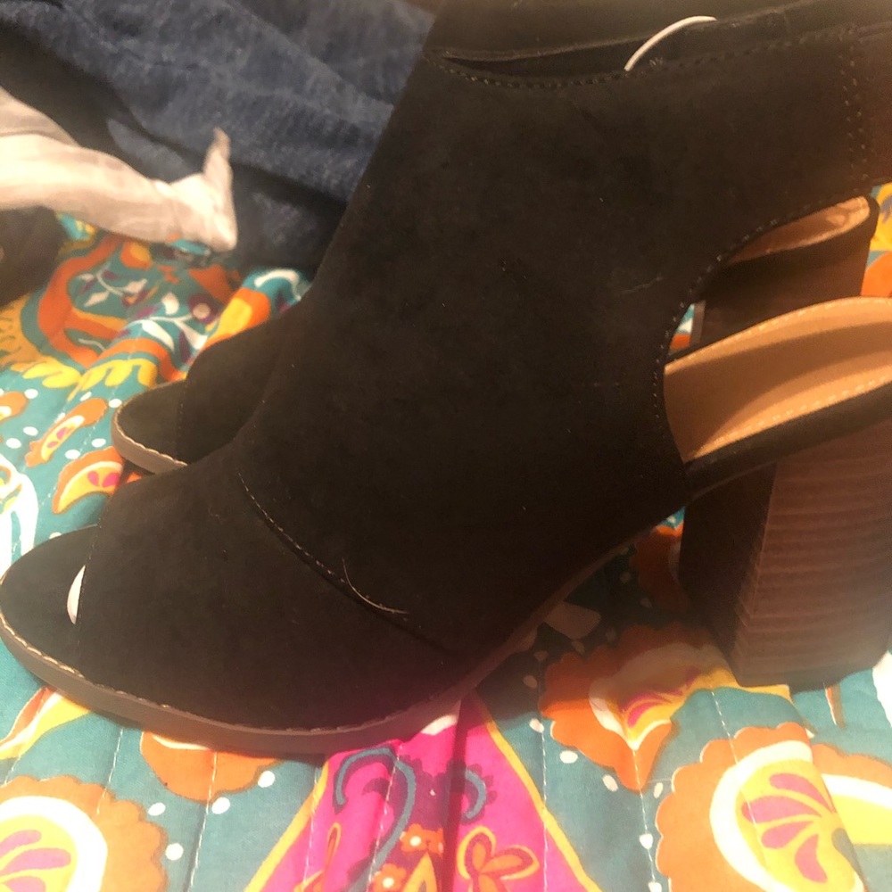 Open Toe Bootie